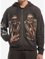 Ed Hardy Skeleton Reaper Hoodie - US 1298