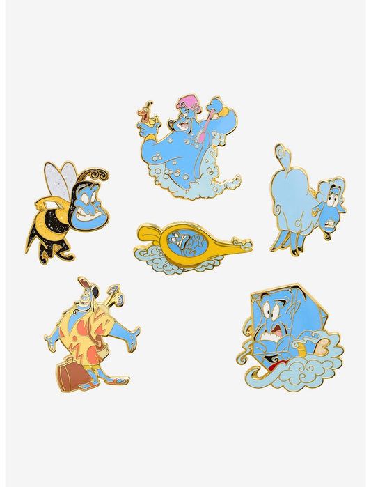 Loungefly Disney Aladdin Genie Blind Box Enamel Pin - US 6723