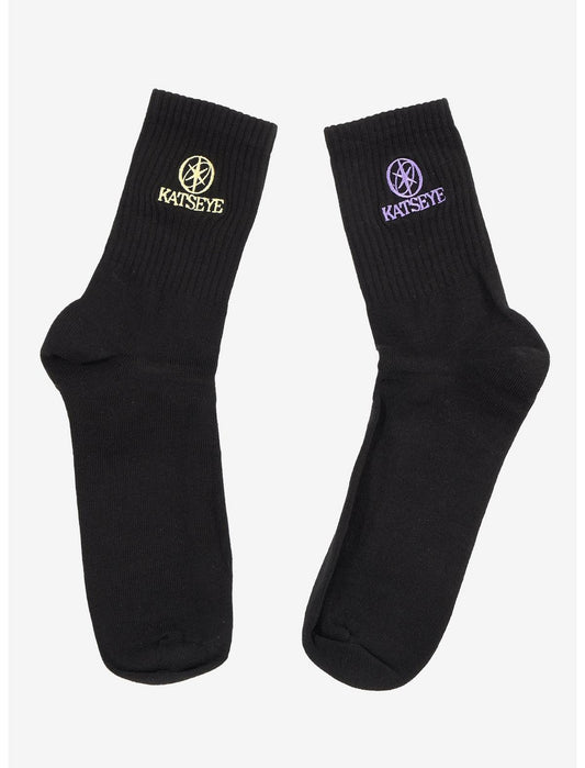 KATSEYE Logo Crew Socks - US 6223