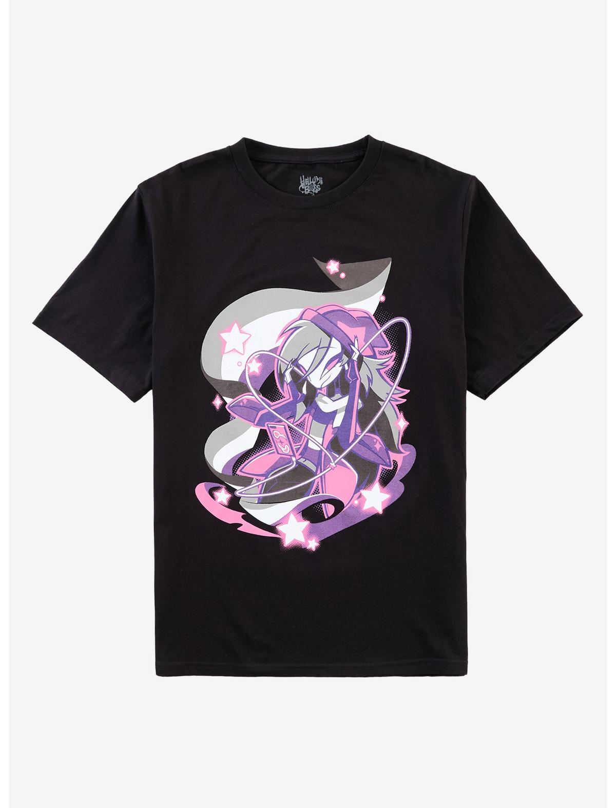 Helluva Boss Octavia Asexual Pride T-Shirt Hot Topic Exclusive - US 4568