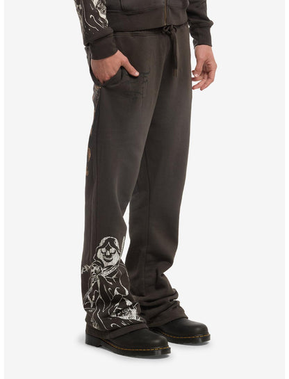 Ed Hardy Skeleton Reaper Lounge Pants - US 0081