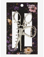 Cosmic Aura Ornate Vintage Scissors Claw Hair Clip - US 8656