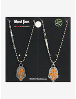 Ghost Face Glow-In-The-Dark Best Friend Necklace Set - US 3236