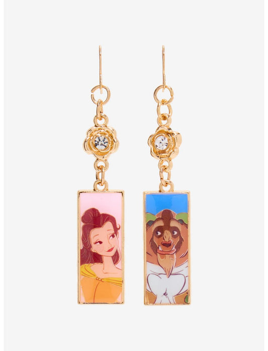 Disney Beauty And The Beast Drop Earrings - US 4123