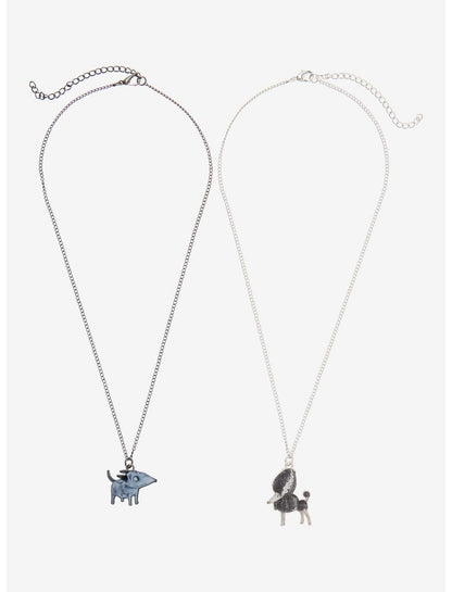 Disney Frankenweenie Sparky & Persephone Best Friend Necklace Set - US 4235