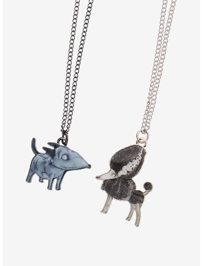 Disney Frankenweenie Sparky & Persephone Best Friend Necklace Set - US 4235