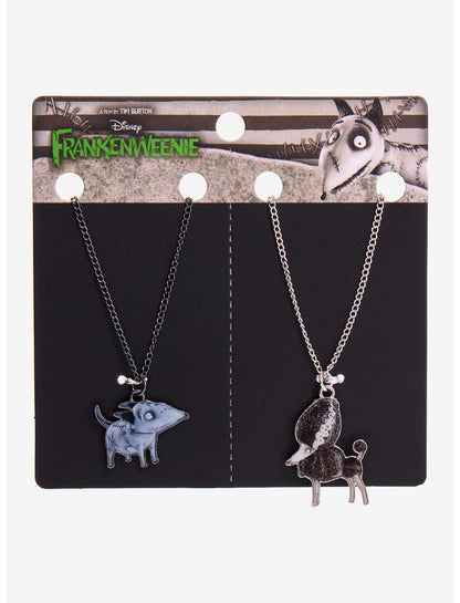 Disney Frankenweenie Sparky & Persephone Best Friend Necklace Set - US 4235