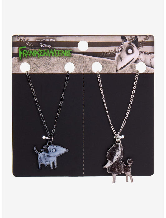 Disney Frankenweenie Sparky & Persephone Best Friend Necklace Set - US 4235