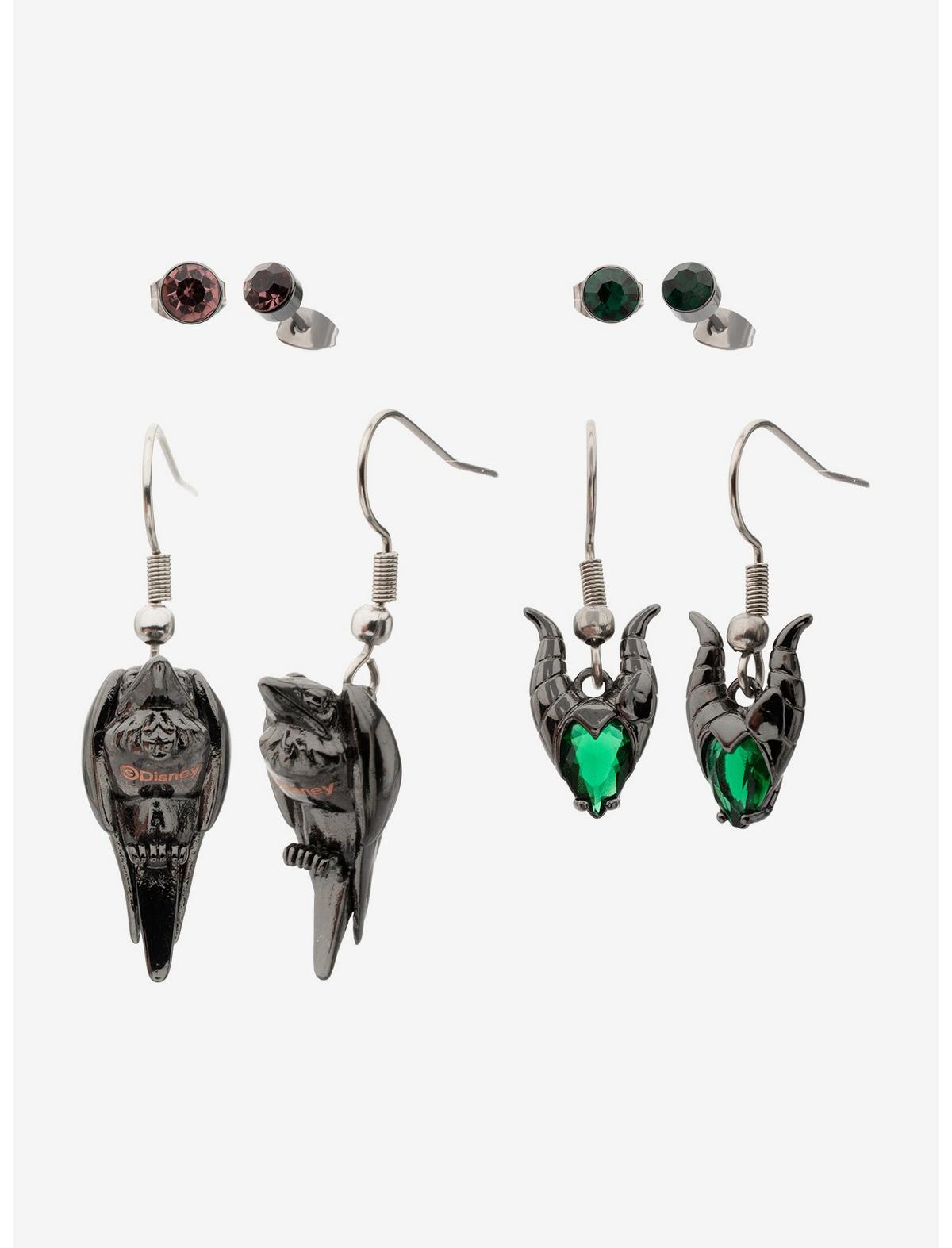 Disney Sleeping Beauty Maleficent & Diablo Earring Set - US 7404
