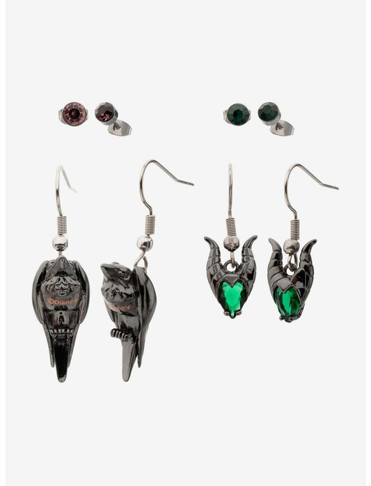 Disney Sleeping Beauty Maleficent & Diablo Earring Set - US 7404