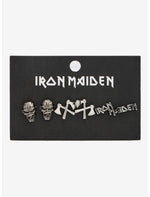 Iron Maiden Assorted Stud Earring Set - US 0186
