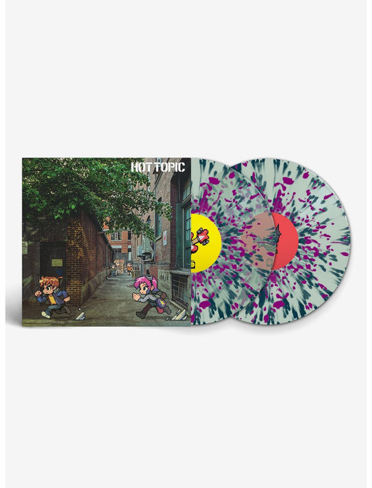 Anamanaguchi Scott Pilgrim EX Soundtrack (Coke Bottle Clear With Navy & Violet Splatter) Double Vinyl LP Hot Topic Exclusive - US 5003