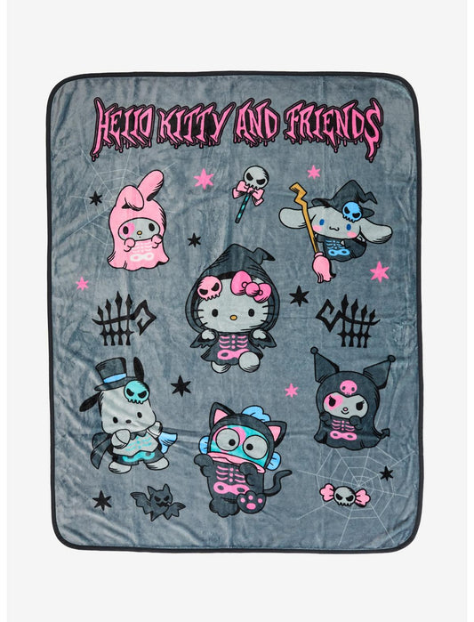 Hello Kitty And Friends Halloween Costume Throw Blanket - US 1003