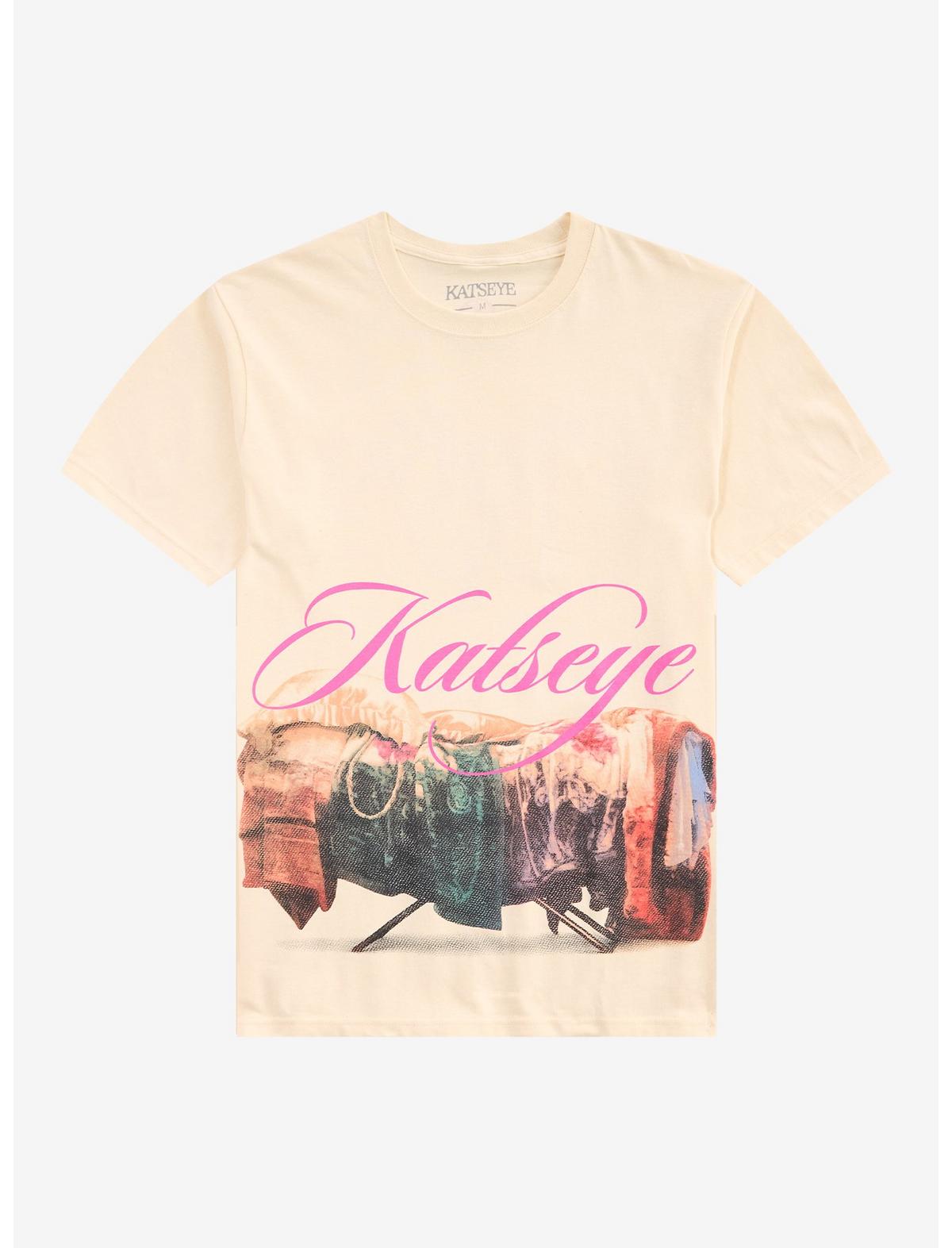 KATSEYE Pinky Up Clothes Pile T-Shirt - US 6831