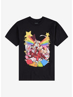 Hazbin Hotel Charlie Rainbow T-Shirt - US 9838