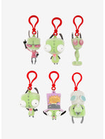 Invader Zim Flocked Blind Box Figural Bag Clip - US 3889