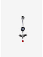 14G Steel Bat Navel Barbell - US 6037