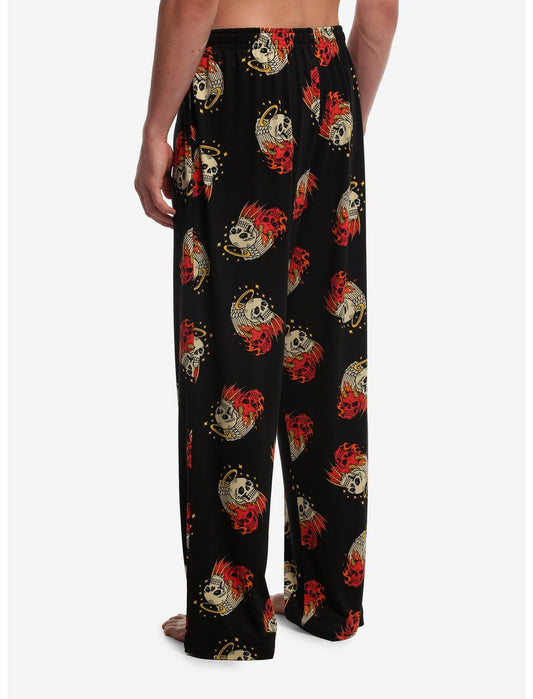 Devil Angel Skull Pajama Pants - US 1715