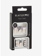Blackheart Pink & Black Lolita Press-On Nail Set - US 1045