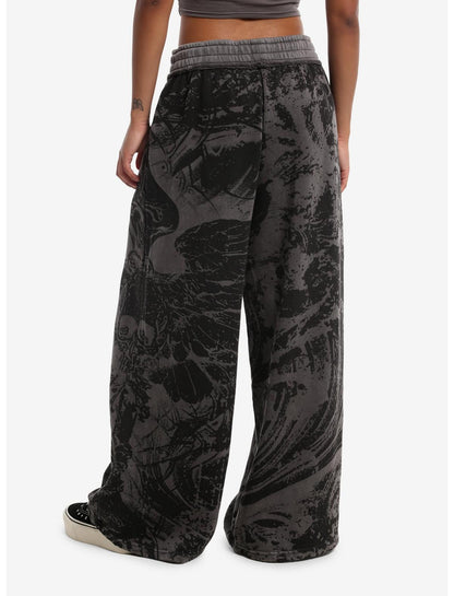 Explosion Grey & Black Girls Lounge Pants - US 6135