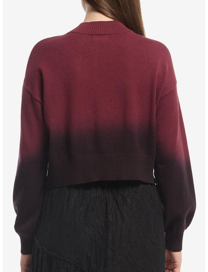 Cosmic Aura Floral Ombré Girls Sweater - US 2820