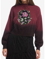 Cosmic Aura Floral Ombré Girls Sweater - US 2820