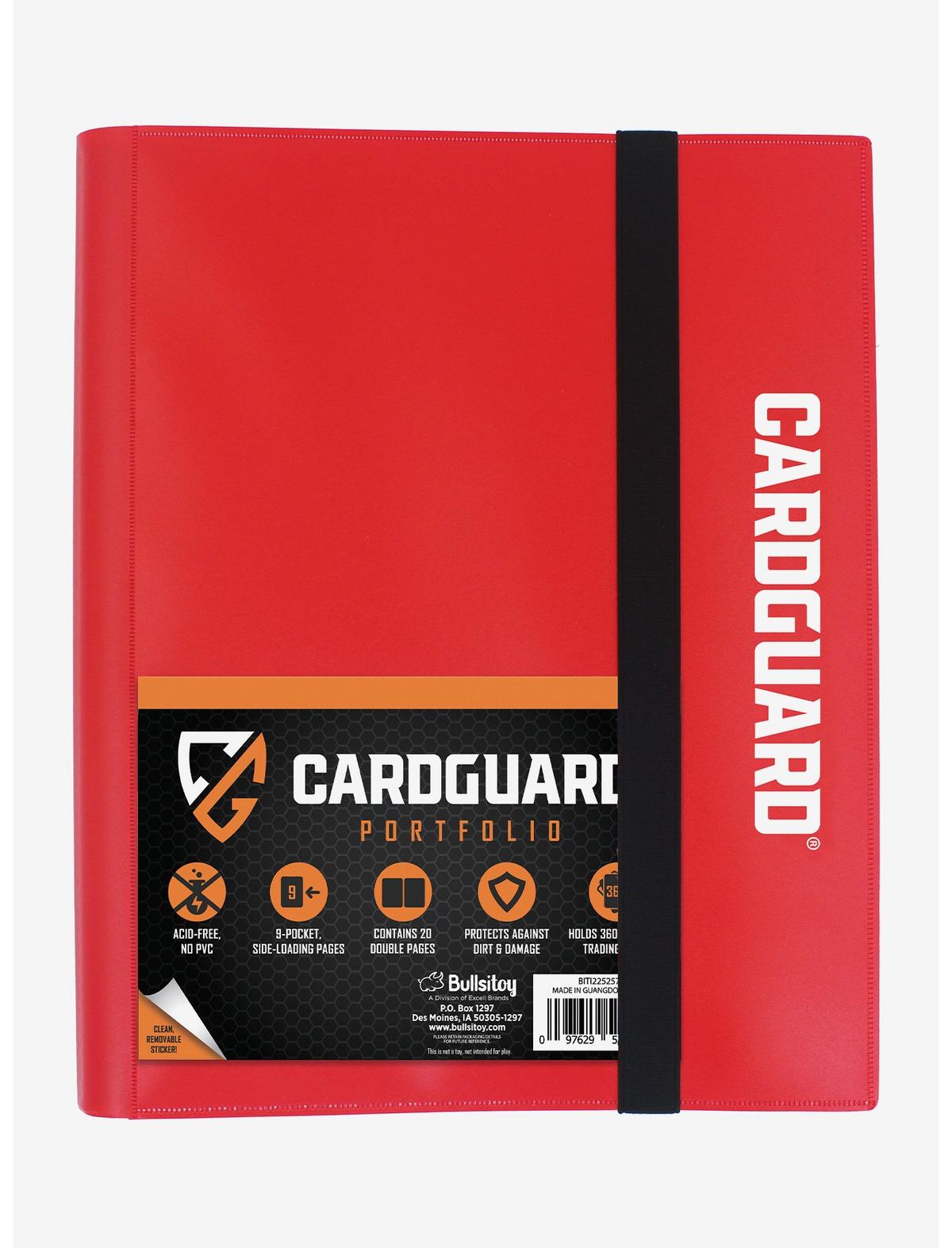 Cardguard Red 9-Pocket Portfolio - US 0096