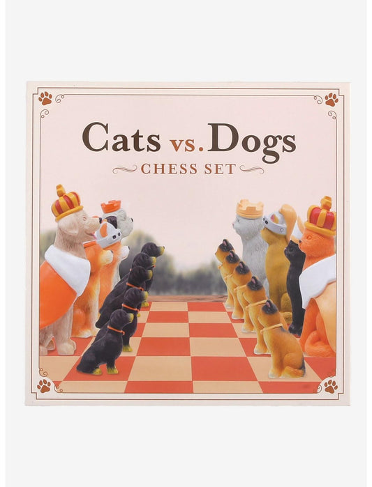 Cats Vs. Dogs Chess Set - US 7300