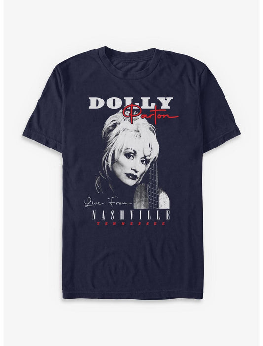 Dolly Parton Live From Nashville Tennessee T-Shirt - US 8507