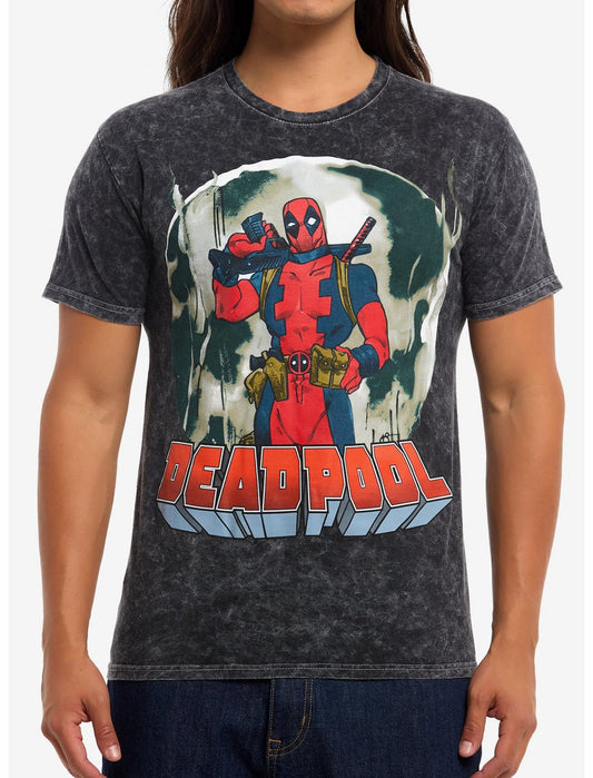 Marvel Deadpool T-Shirt By Peach Momoko - US 6149
