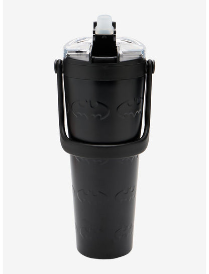 DC Comics Batman Embossed Symbol Steel Travel Cup - US 5738