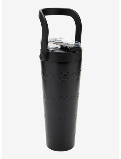 DC Comics Batman Embossed Symbol Steel Travel Cup - US 5738