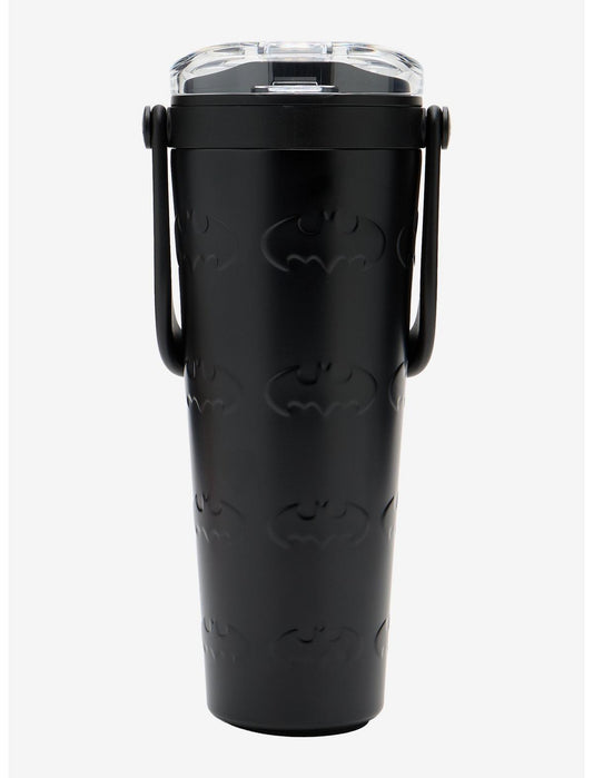 DC Comics Batman Embossed Symbol Steel Travel Cup - US 5738