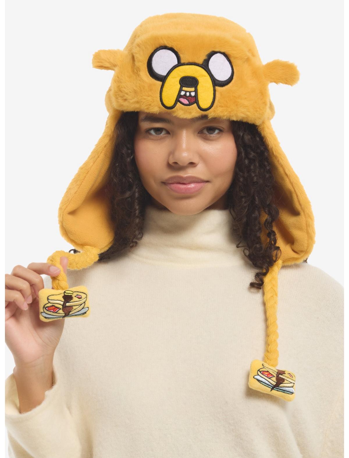 Adventure Time Jake Pancake Tassel Trapper Hat - US 0145