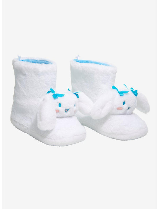 Cinnamoroll Plush Boot Slippers - US 9482