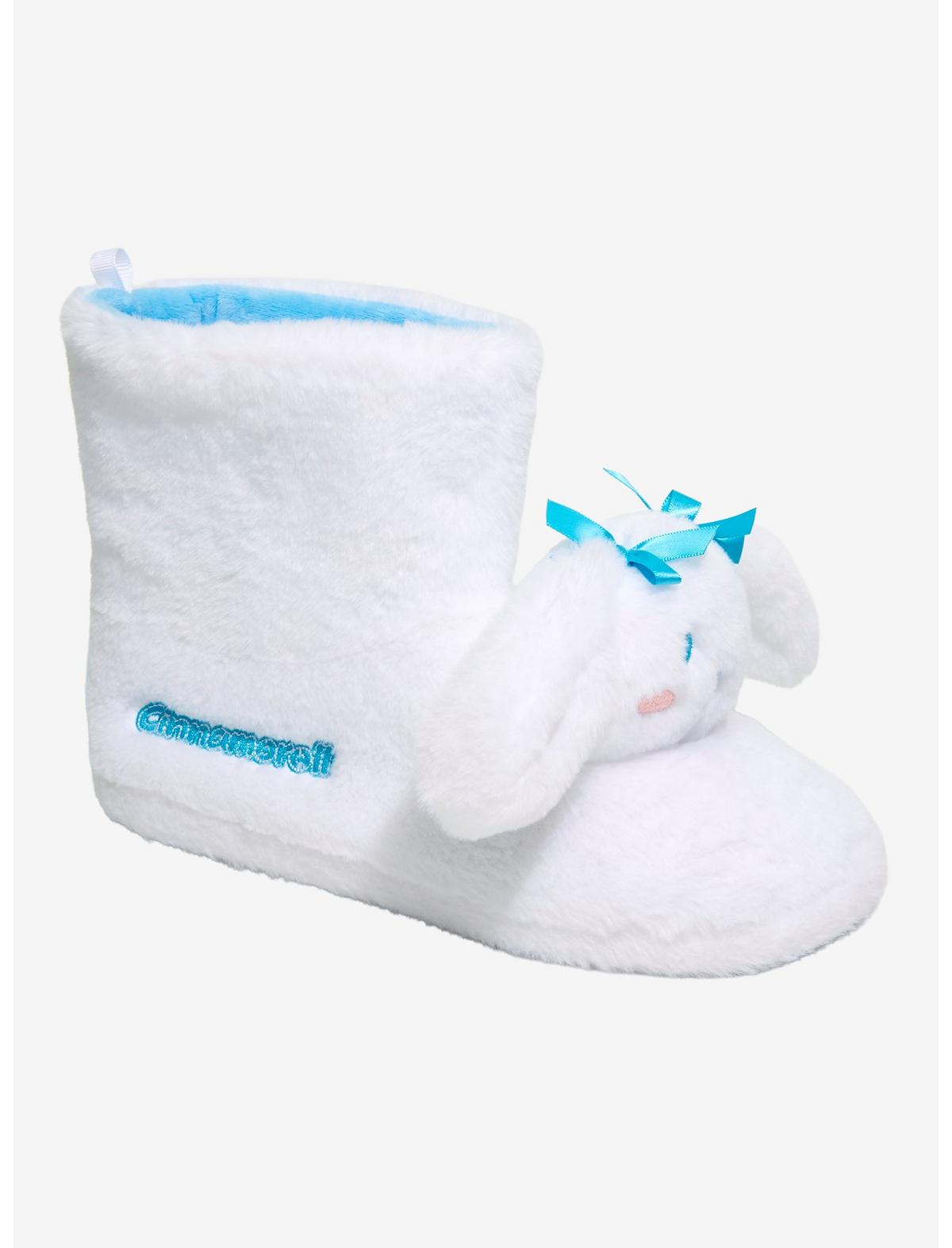 Cinnamoroll Plush Boot Slippers - US 9482