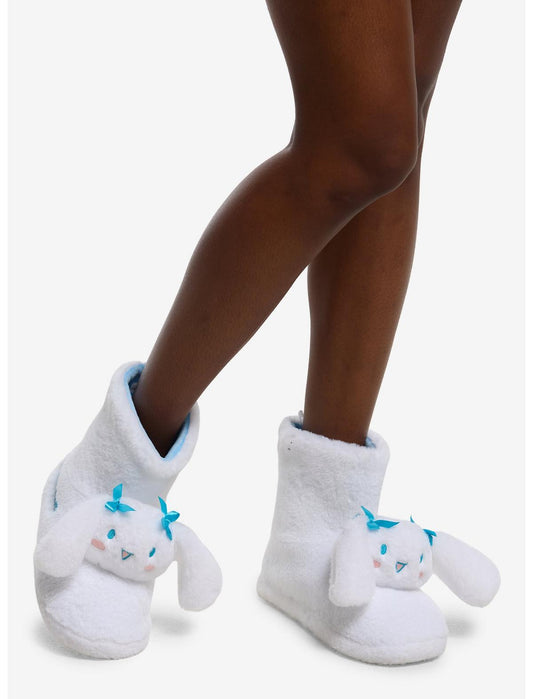 Cinnamoroll Plush Boot Slippers - US 9482