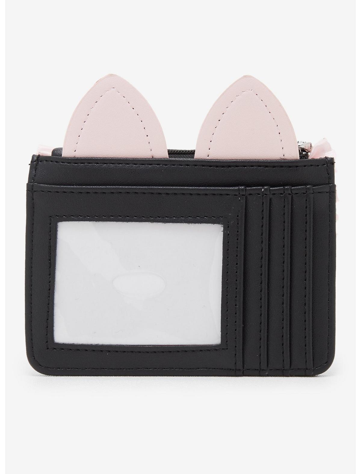 Black & Pink Kawaii Cat Ear Wallet - US 3320