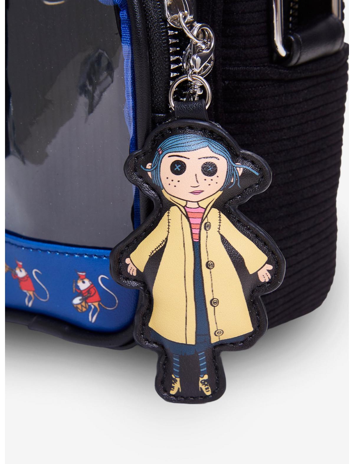 Coraline Doll Corduroy Crossbody Bag - US 8294