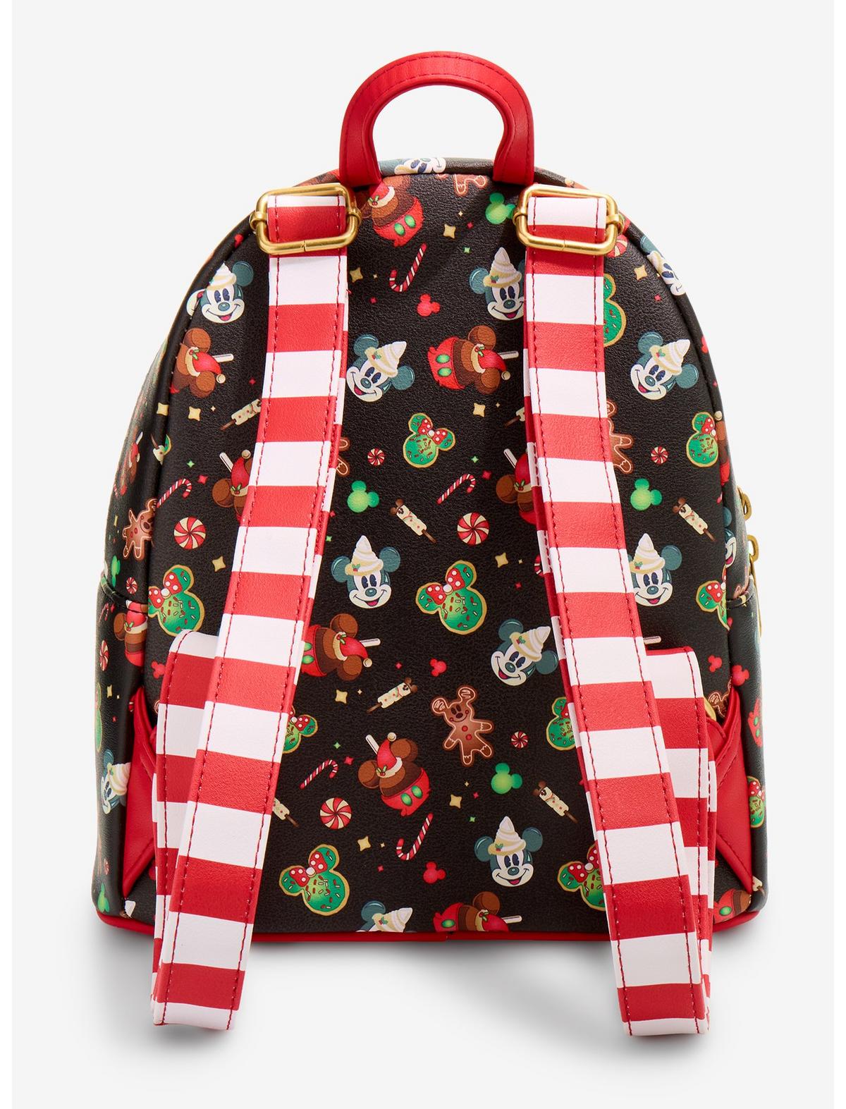 Loungefly Disney Mickey Mouse Festive Treats Mini Backpack Hot Topic Exclusive - US 0864