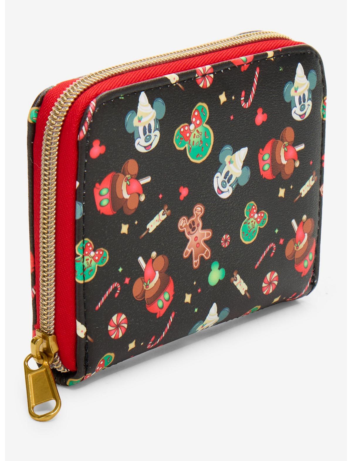 Loungefly Disney Mickey Mouse Festive Treats Mini Wallet Hot Topic Exclusive - US 7287