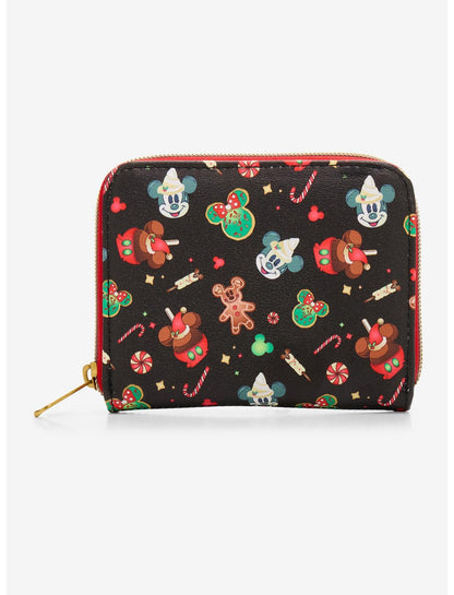 Loungefly Disney Mickey Mouse Festive Treats Mini Wallet Hot Topic Exclusive - US 7287