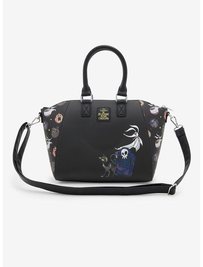 Loungefly The Nightmare Before Christmas Stained Glass Satchel Bag - US 0033