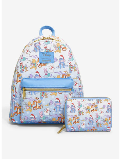 Loungefly Disney Winnie The Pooh Holiday Mini Backpack - US 0568