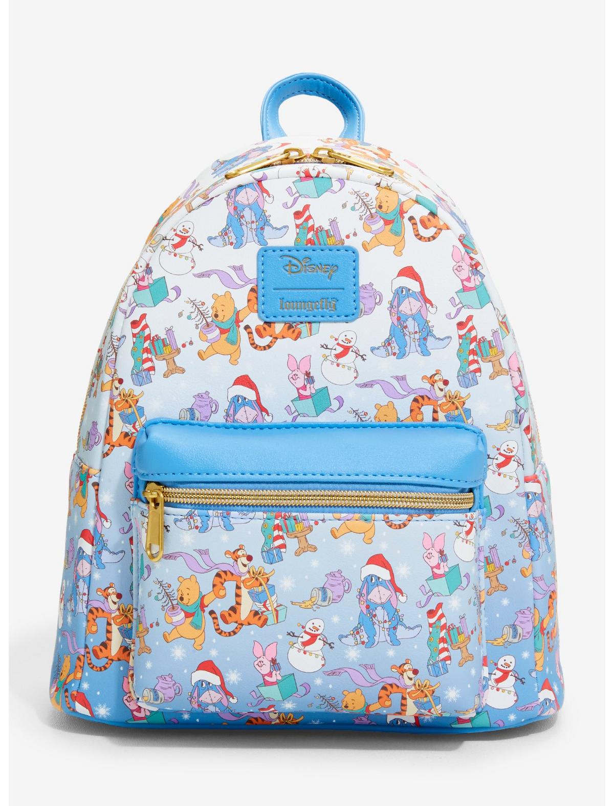 Loungefly Disney Winnie The Pooh Holiday Mini Backpack - US 0568
