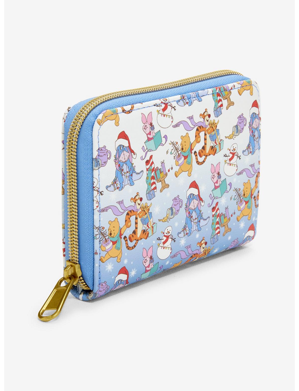 Loungefly Disney Winnie The Pooh Holiday Mini Zipper Wallet Hot Topic Exclusive - US 2663