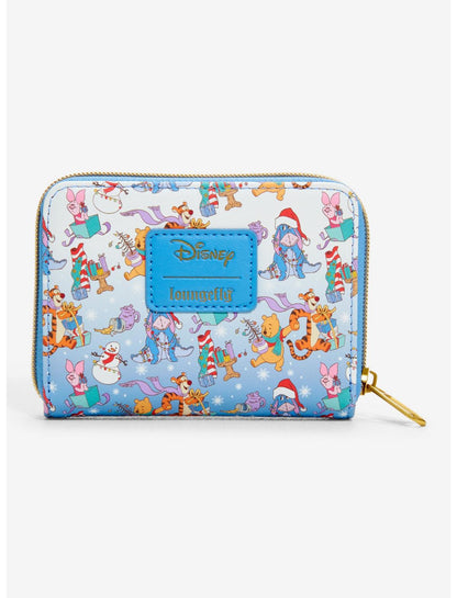 Loungefly Disney Winnie The Pooh Holiday Mini Zipper Wallet Hot Topic Exclusive - US 2663