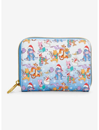 Loungefly Disney Winnie The Pooh Holiday Mini Zipper Wallet Hot Topic Exclusive - US 2663