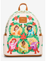 Loungefly Disney Princess Holiday Wreath Mini Backpack - US 4345