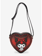 Loungefly Kuromi Devil Heart Crossbody Bag - US 0001